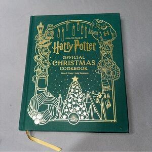 Harry Potter: Official Christmas Cookbook by Elena Craig Hardcover Book